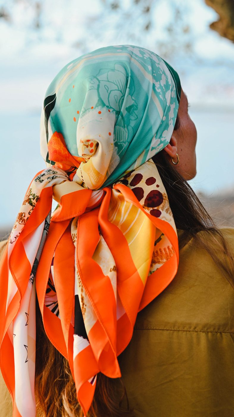 Foulard #1 "L'Ouest"